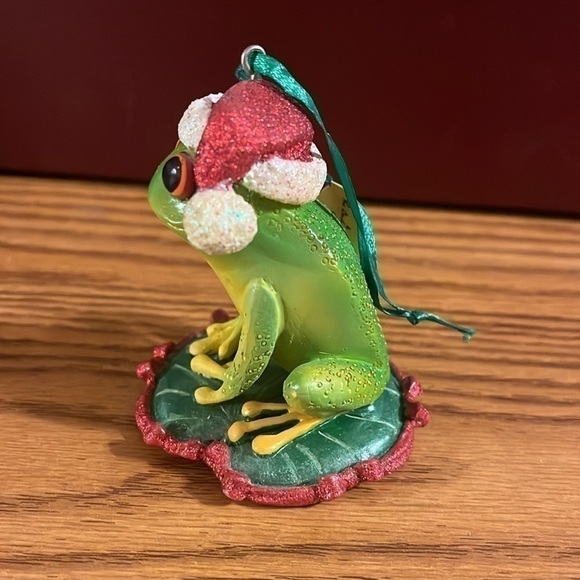 The Danbury mint Christmas ornament - frog - Picture 4 of 5